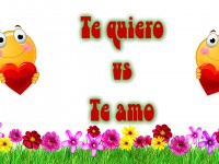 Â¿Te quiero? o Â¿Te amo?